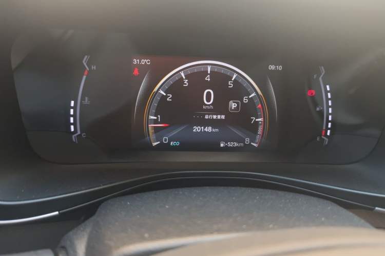 Used GAC Trumpchi GS3 2022 POWER 270T Automatic Luxury Edition Odometer Close Up
