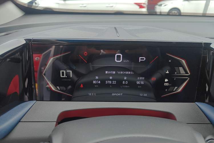 Used GAC Trumpchi GS3 2023 Shadow Speed 270T Enjoyment Edition Instrument Cluster