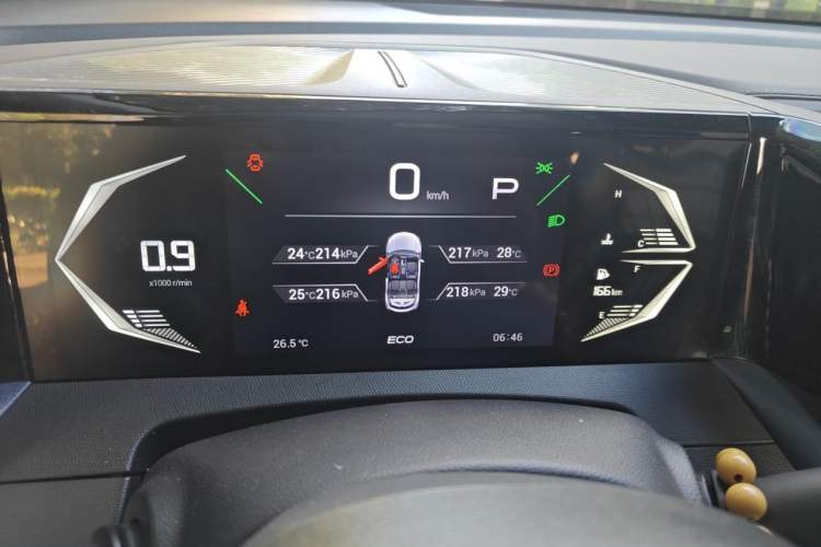 Used GAC Trumpchi GS3 2023 Shadow Speed 270T Enjoyment Edition Instrument Cluster