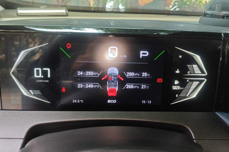 Used GAC Trumpchi GS3 2023 Shadow Speed 270T Enjoyment Edition Instrument Cluster