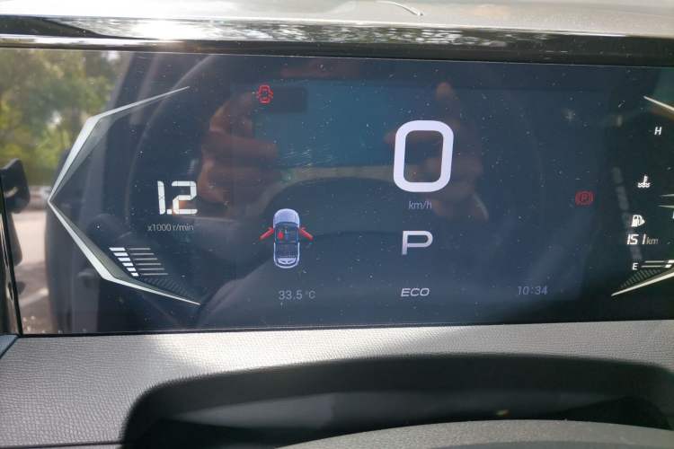 Used GAC Trumpchi GS3 2023 Shadow Speed 270T Enjoyment Edition Instrument Cluster
