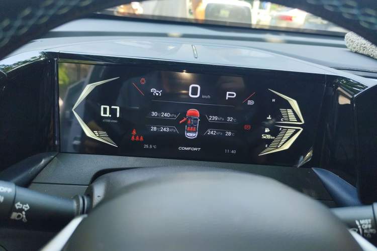 Used GAC Trumpchi GS3 2023 Shadow Speed 270T Dynamic Intelligence Edition Instrument Cluster