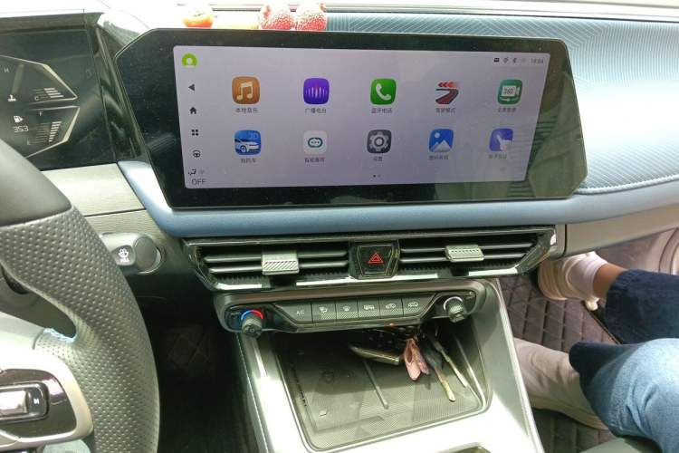 Used GAC Trumpchi GS3 2023 Shadow Speed 270T Dynamic Intelligence Edition Audio And AC Panel