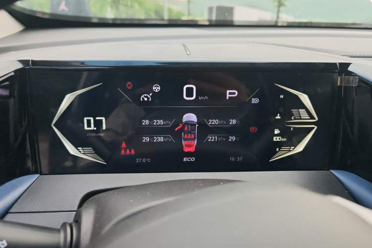 Used GAC Trumpchi GS3 2023 Shadow Speed 270T Dynamic Intelligence Edition Instrument Cluster