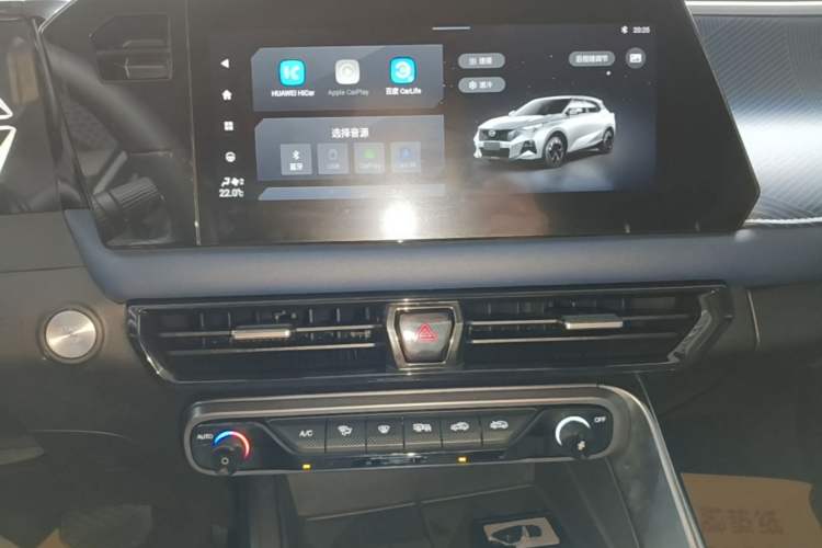Used GAC Trumpchi GS3 2023 Shadow Speed 270T Enjoyment Edition Audio And AC Panel