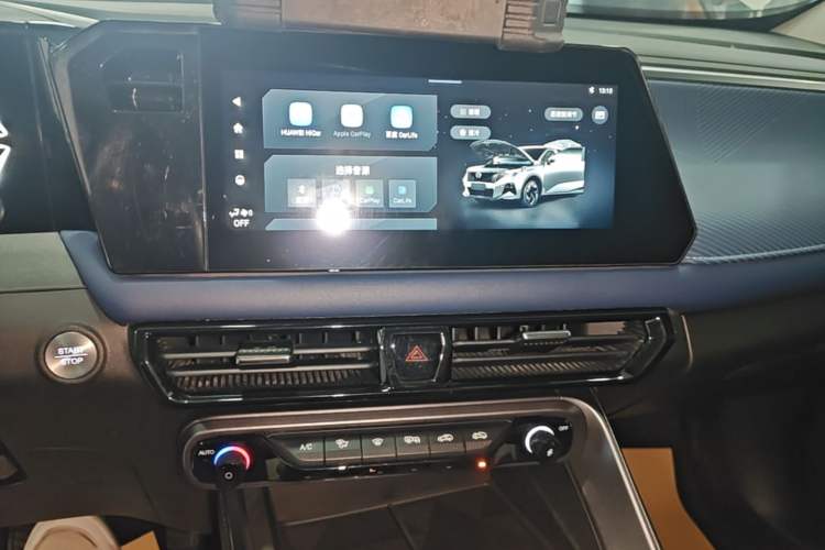 Used GAC Trumpchi GS3 2023 Shadow Speed 270T Enjoyment Edition Audio And AC Panel