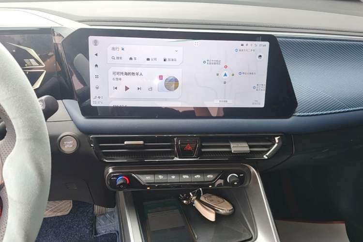 Used GAC Trumpchi GS3 2023 Shadow Speed 270T Dynamic Intelligence Edition Audio And AC Panel
