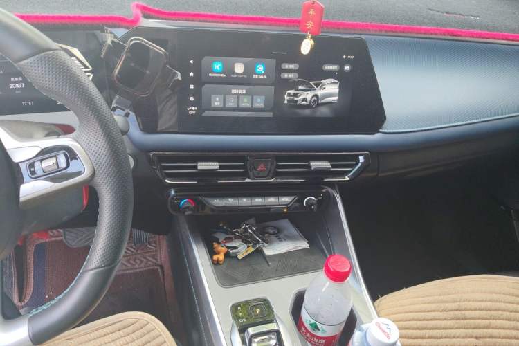 Used GAC Trumpchi GS3 2023 Shadow Speed 270T Enjoyment Edition Audio And AC Panel