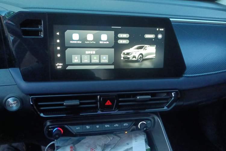 Used GAC Trumpchi GS3 2023 Shadow Speed 270T Enjoyment Edition Audio And AC Panel