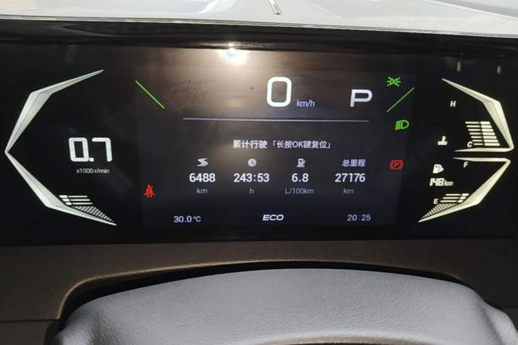 Used GAC Trumpchi GS3 2023 Shadow Speed 270T Enjoyment Edition Instrument Cluster