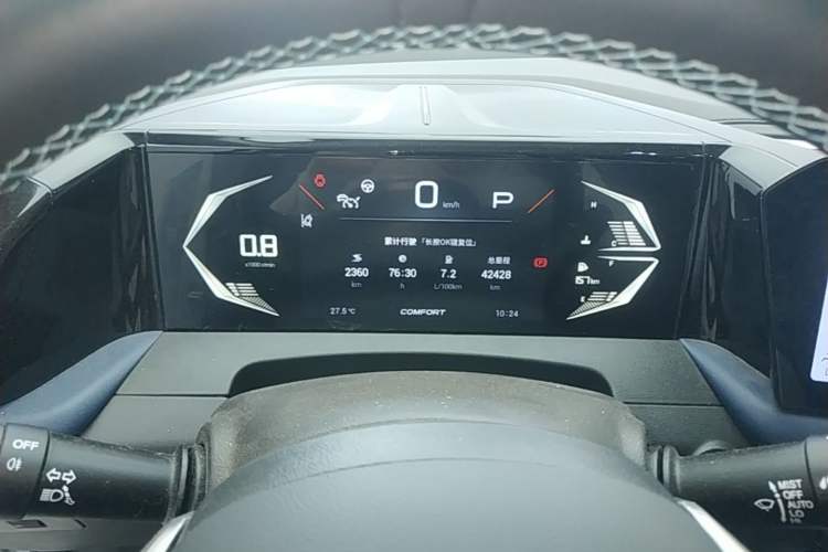 Used GAC Trumpchi GS3 2023 Shadow Speed 270T Dynamic Intelligence Edition Instrument Cluster