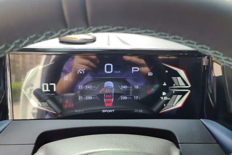 Used GAC Trumpchi GS3 2023 Shadow Speed 270T Dynamic Intelligence Edition Instrument Cluster