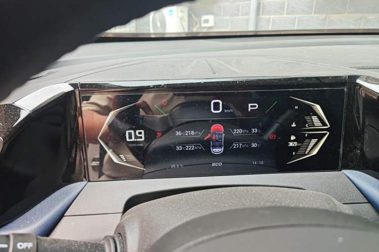 Used GAC Trumpchi GS3 2023 Shadow Speed 270T Enjoyment Edition Instrument Cluster