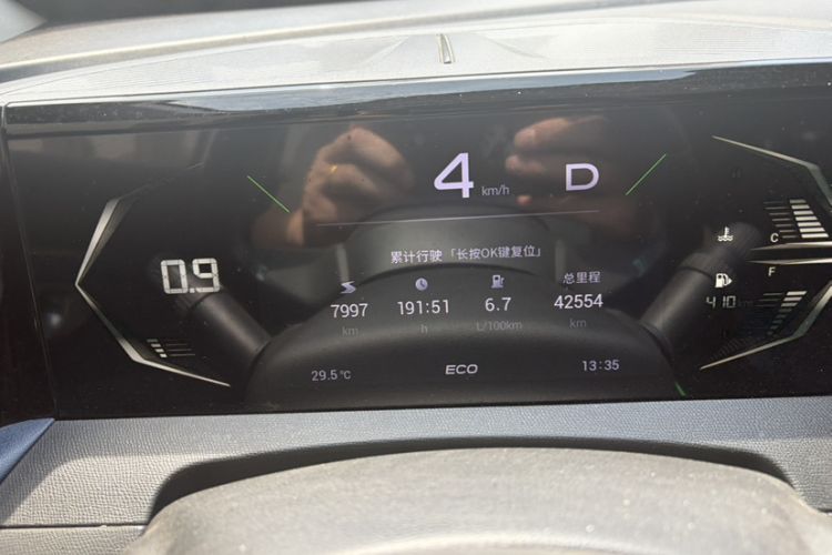 Used GAC Trumpchi GS3 2023 Shadow Speed 270T Enjoyment Edition Odometer Close Up