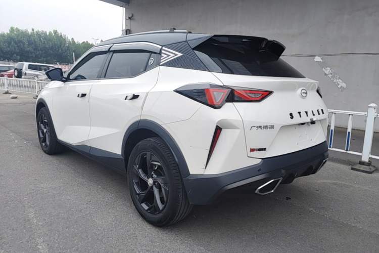Used GAC Trumpchi GS3 2023 Shadow Speed 270T Dynamic Intelligence Edition Rear Left 45 Deg
