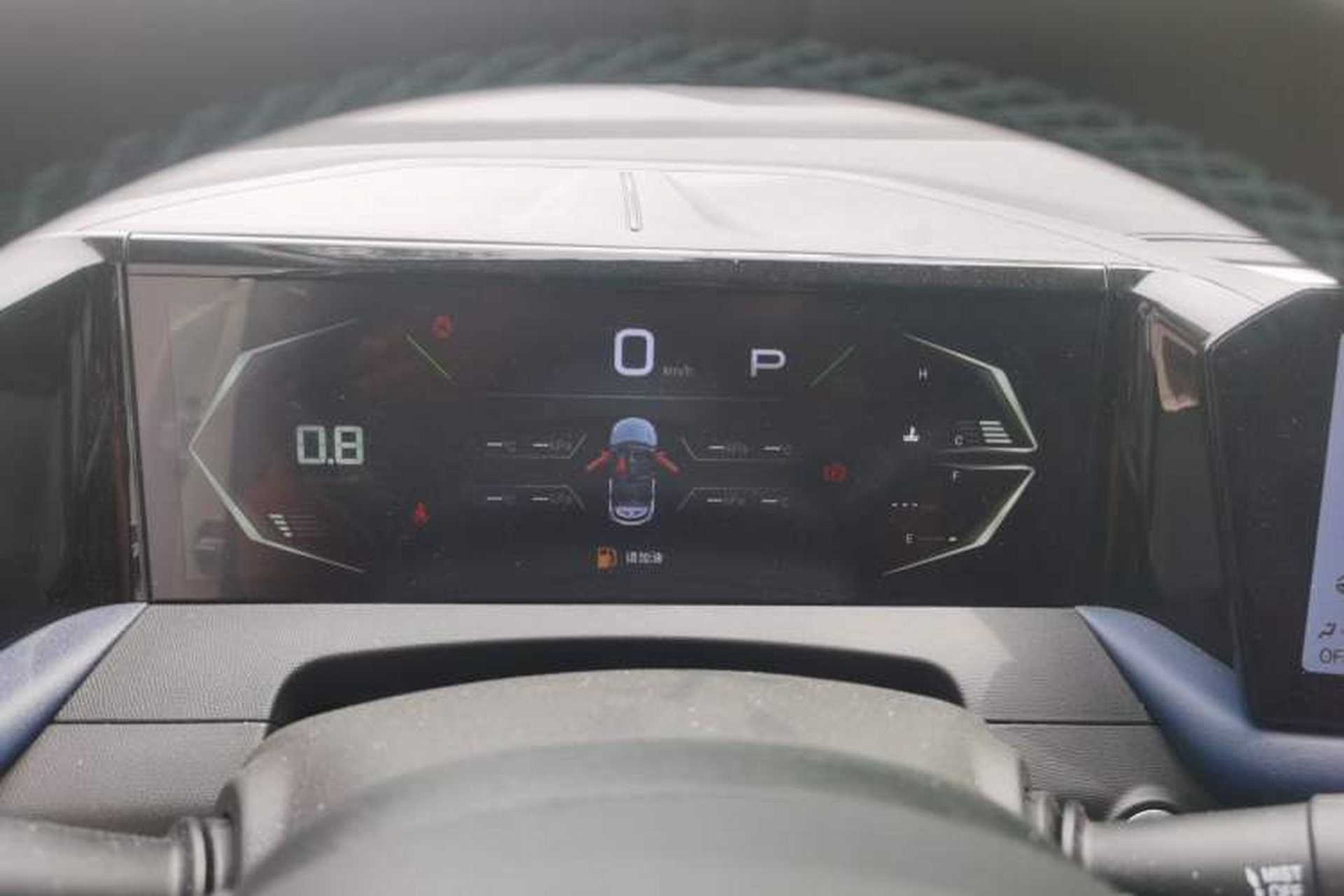 Used GAC Trumpchi GS3 2025 Shadow Speed 270T Enjoyment Edition Soaring to New Heights Instrument Cluster