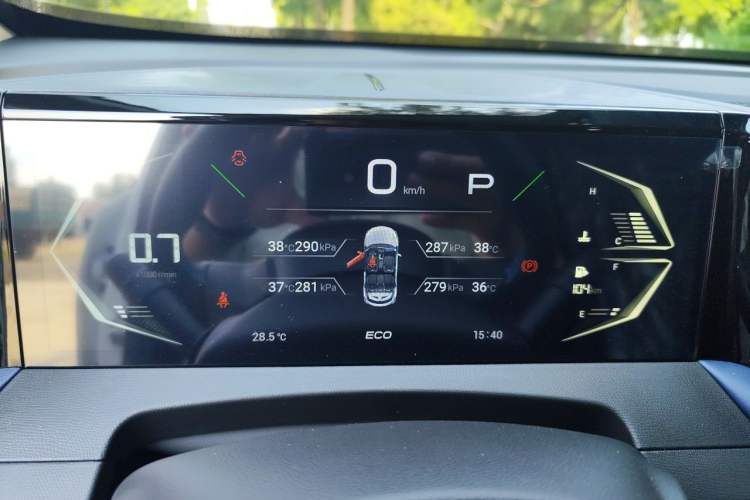 Used GAC Trumpchi GS3 2026 Model Shadow Speed 270T Enjoyment Edition Instrument Cluster