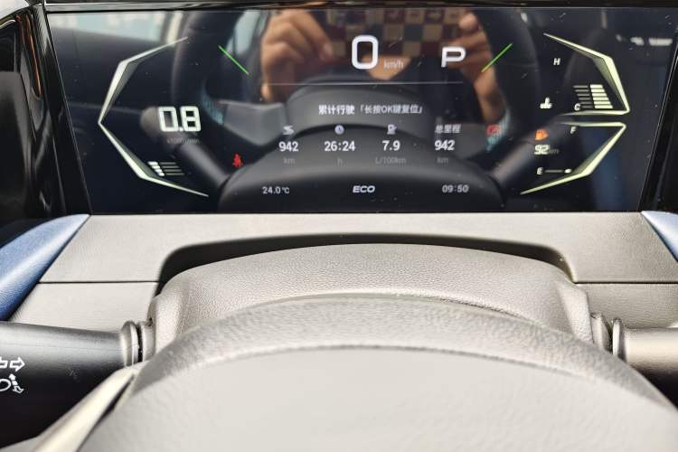 Used GAC Trumpchi GS3 2026 Model Shadow Speed 270T Enjoyment Edition—Smooth Sailing Odometer Close Up