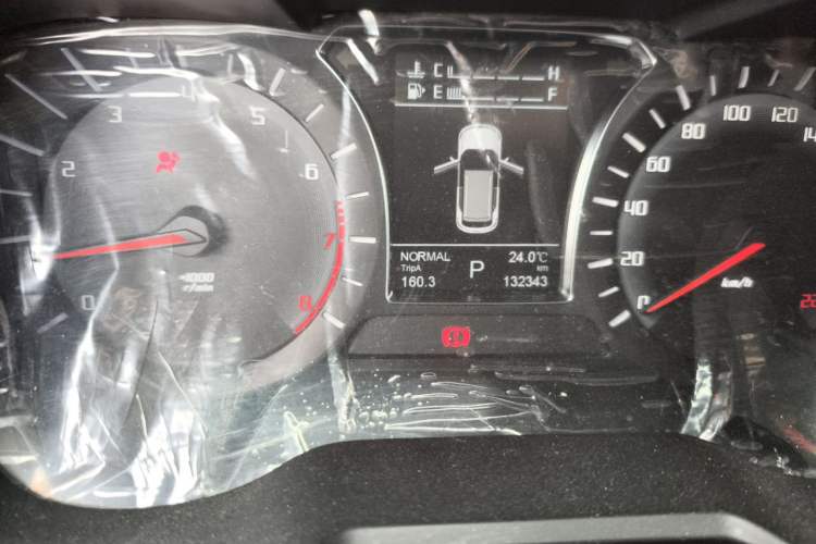 Used GAC Trumpchi GS4 2015 200T G-DCT Luxury Edition Odometer Close Up