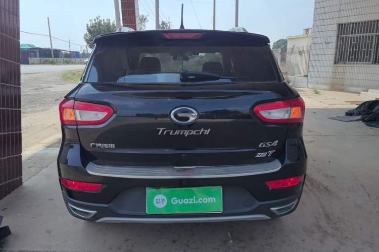 Used GAC Trumpchi GS4 2015 200T Manual Elite Edition Rear