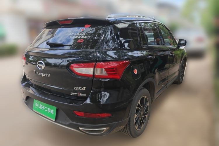 Used GAC Trumpchi GS4 2015 200T G-DCT Elite Edition Rear Right 45 Deg