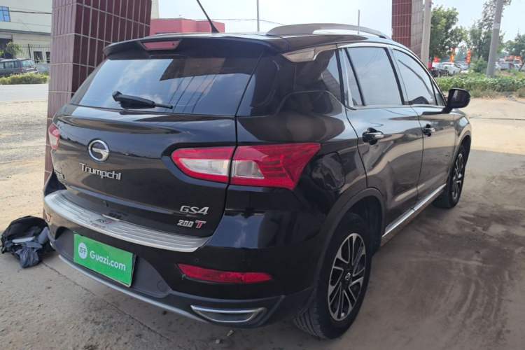 Used GAC Trumpchi GS4 2015 200T Manual Elite Edition Rear Right 45 Deg