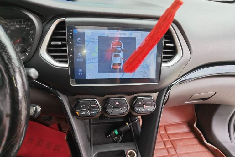 Used GAC Trumpchi GS4 2015 200T Manual Elite Edition Audio And AC Panel