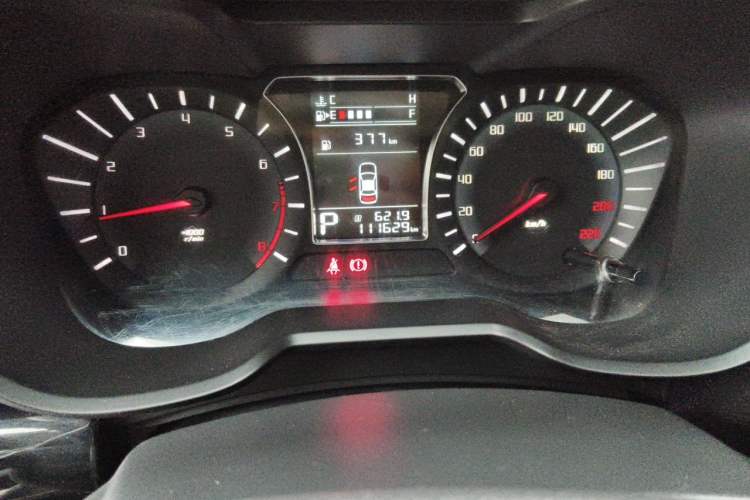 Used GAC Trumpchi GS4 2015 200T G-DCT Comfort Edition Odometer Close Up