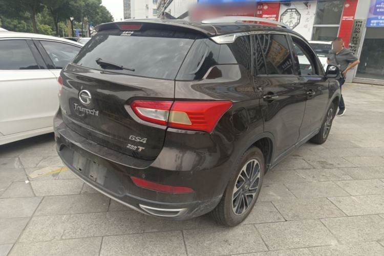 Used GAC Trumpchi GS4 2015 200T Manual Luxury Edition Rear Right 45 Deg
