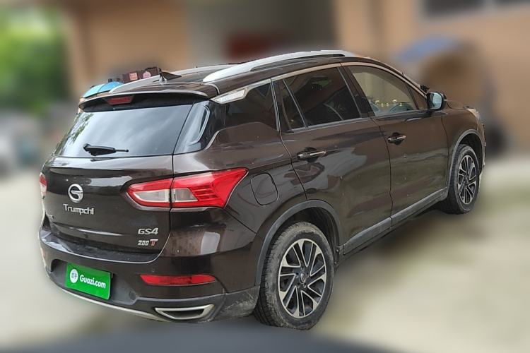 Used GAC Trumpchi GS4 2015 200T Manual Luxury Edition Rear Right 45 Deg