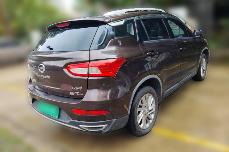 Used GAC Trumpchi GS4 2015 200T G-DCT Comfort Edition Rear Right 45 Deg