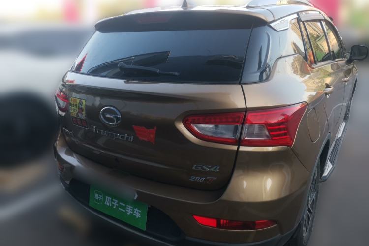 Used GAC Trumpchi GS4 2015 200T Manual Luxury Edition Rear