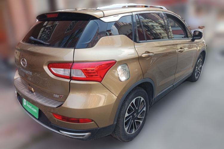 Used GAC Trumpchi GS4 2015 200T Manual Luxury Edition Rear Right 45 Deg
