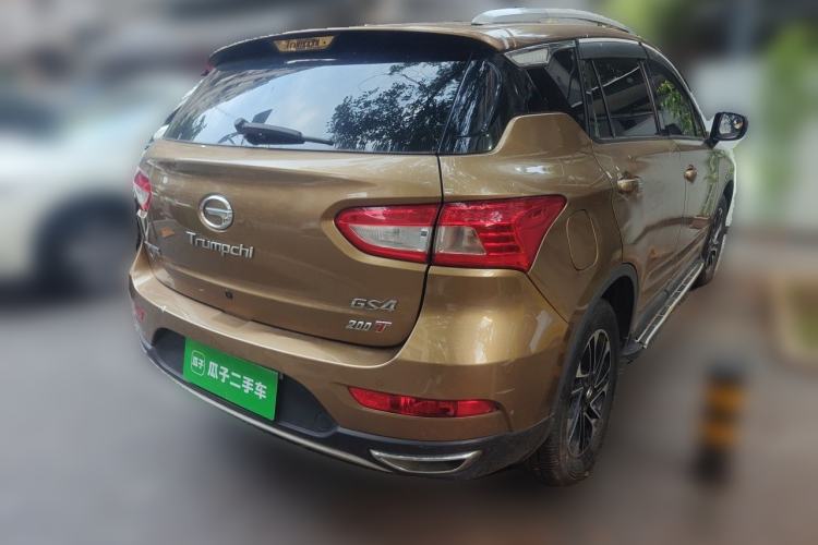 Used GAC Trumpchi GS4 2015 200T Manual Luxury Edition Rear Right 45 Deg