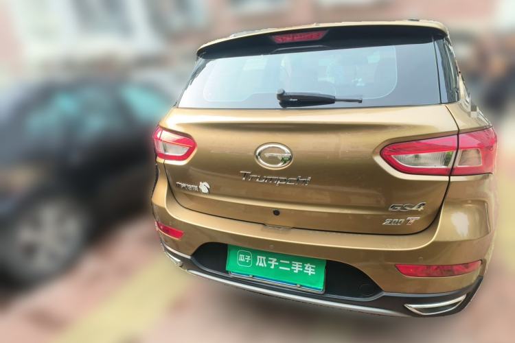 Used GAC Trumpchi GS4 2015 200T Manual Elite Edition Rear
