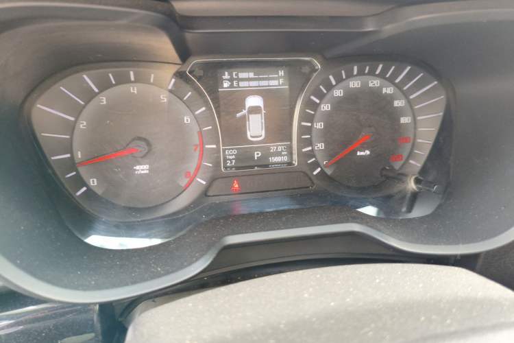 Used GAC Trumpchi GS4 2015 200T G-DCT Luxury Edition Odometer Close Up