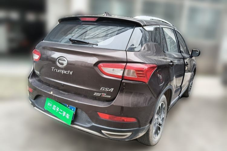 Used GAC Trumpchi GS4 2015 200T G-DCT Elite Edition Rear Right 45 Deg