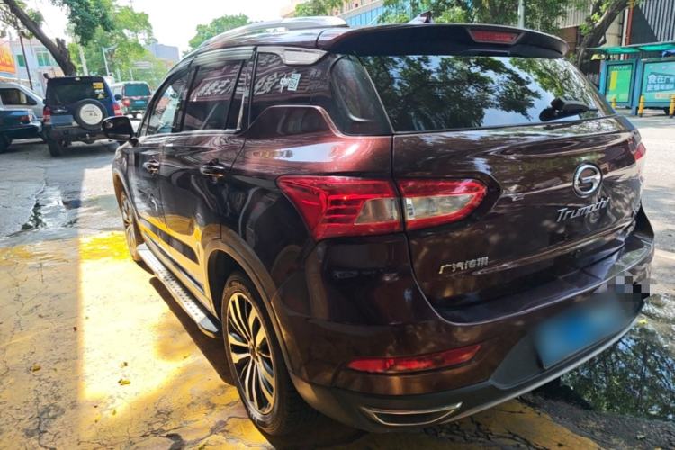 Used GAC Trumpchi GS4 2015 200T G-DCT Luxury Edition Rear Left 45 Deg