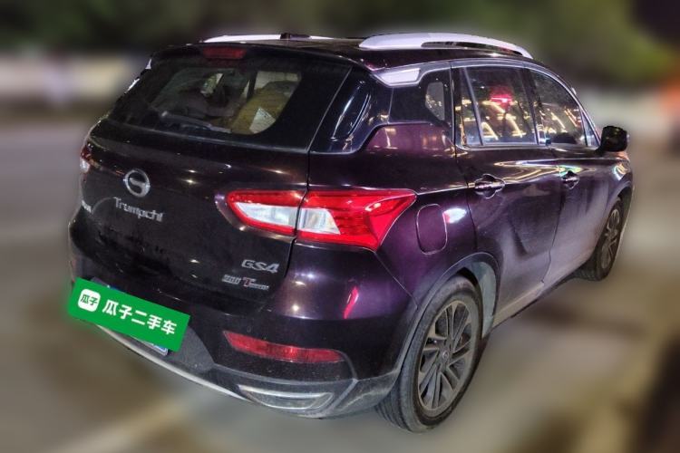 Used GAC Trumpchi GS4 2015 200T G-DCT Elite Edition Rear Right 45 Deg