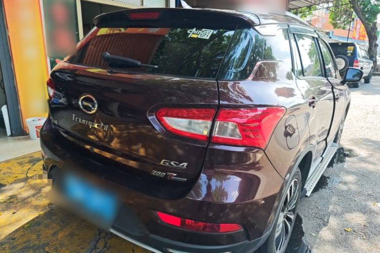 Used GAC Trumpchi GS4 2015 200T G-DCT Luxury Edition Rear Right 45 Deg