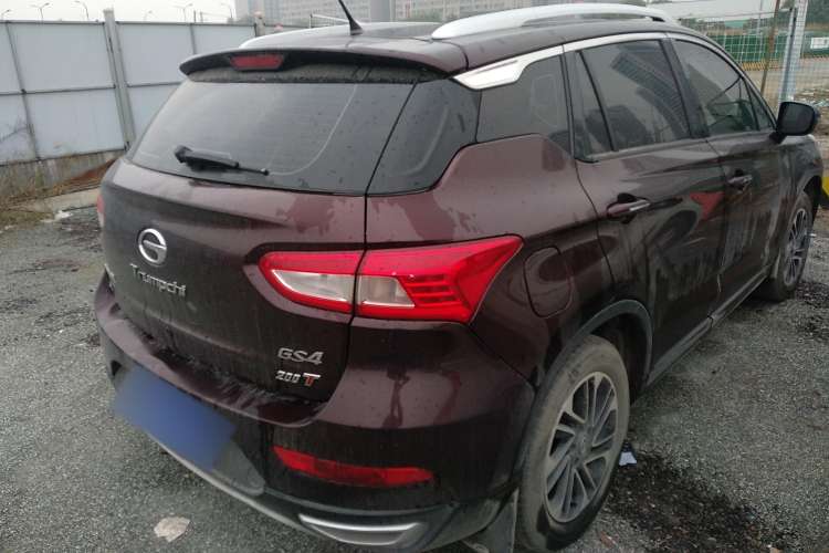 Used GAC Trumpchi GS4 2015 200T Manual Elite Edition Rear Right 45 Deg