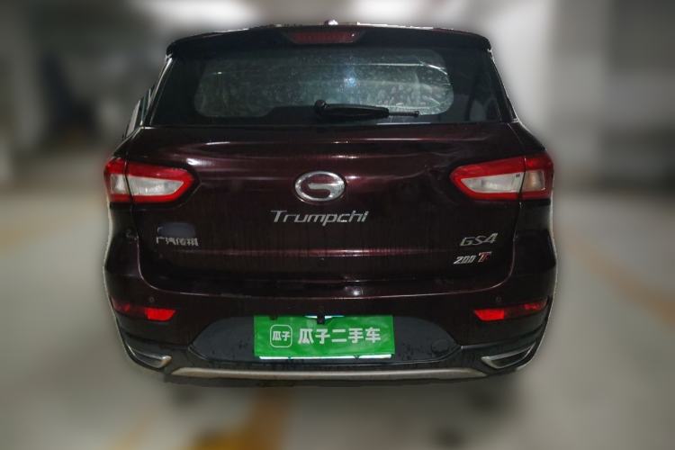 Used GAC Trumpchi GS4 2015 200T Manual Elite Edition Rear