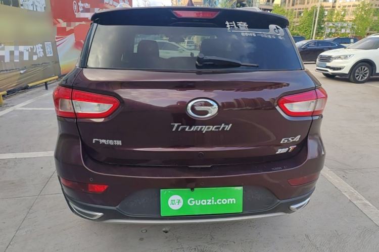 Used GAC Trumpchi GS4 2015 200T Manual Luxury Edition Rear