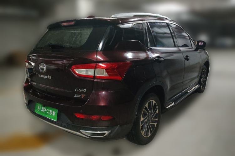 Used GAC Trumpchi GS4 2015 200T Manual Elite Edition Rear Right 45 Deg