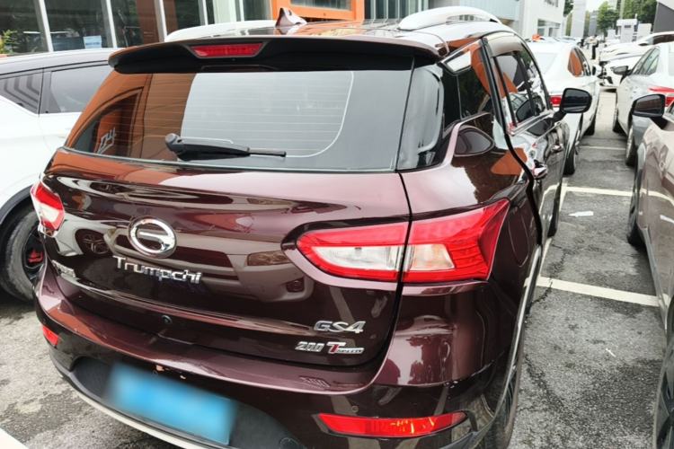 Used GAC Trumpchi GS4 2015 200T G-DCT Elite Edition Rear Right 45 Deg