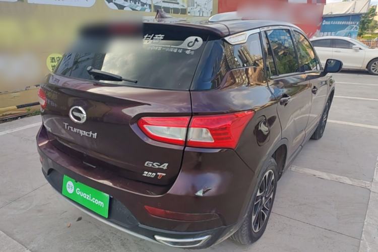 Used GAC Trumpchi GS4 2015 200T Manual Luxury Edition Rear Right 45 Deg