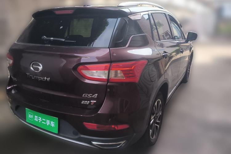 Used GAC Trumpchi GS4 2015 200T Manual Elite Edition Rear Right 45 Deg