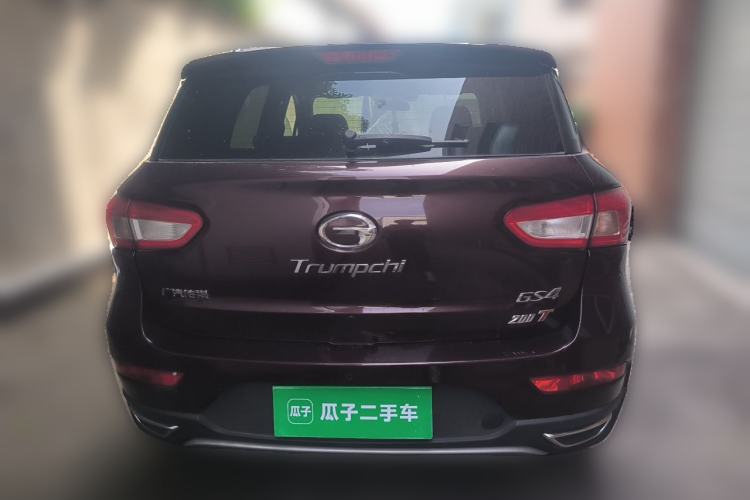 Used GAC Trumpchi GS4 2015 200T Manual Elite Edition Rear