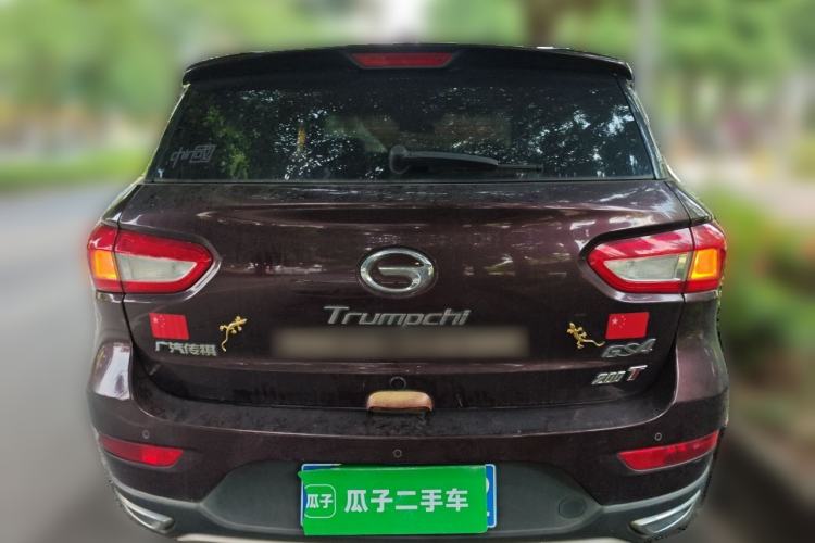 Used GAC Trumpchi GS4 2015 200T Manual Luxury Edition Rear