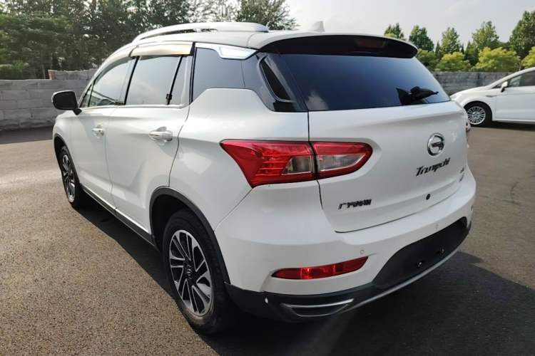 Used GAC Trumpchi GS4 2015 200T Manual Luxury Edition Rear Left 45 Deg